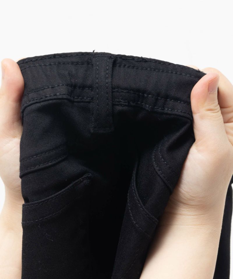 NAVY  のびるモン ツイルハイウエストショートパンツ キッズ商品画像-15