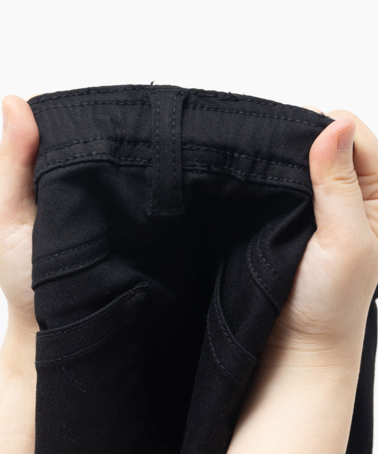 NAVY のびるモン ツイルハイウエストショートパンツ キッズ