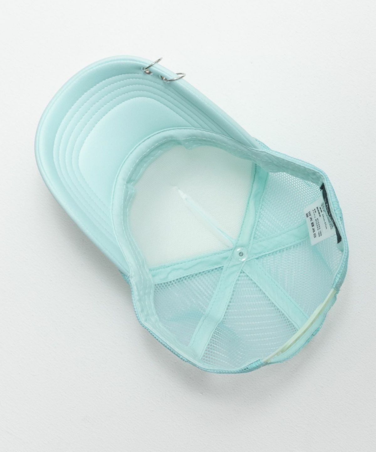 [期間限定価格]RICH MIX チャーム付きラメプリントメッシュキャップ キッズ