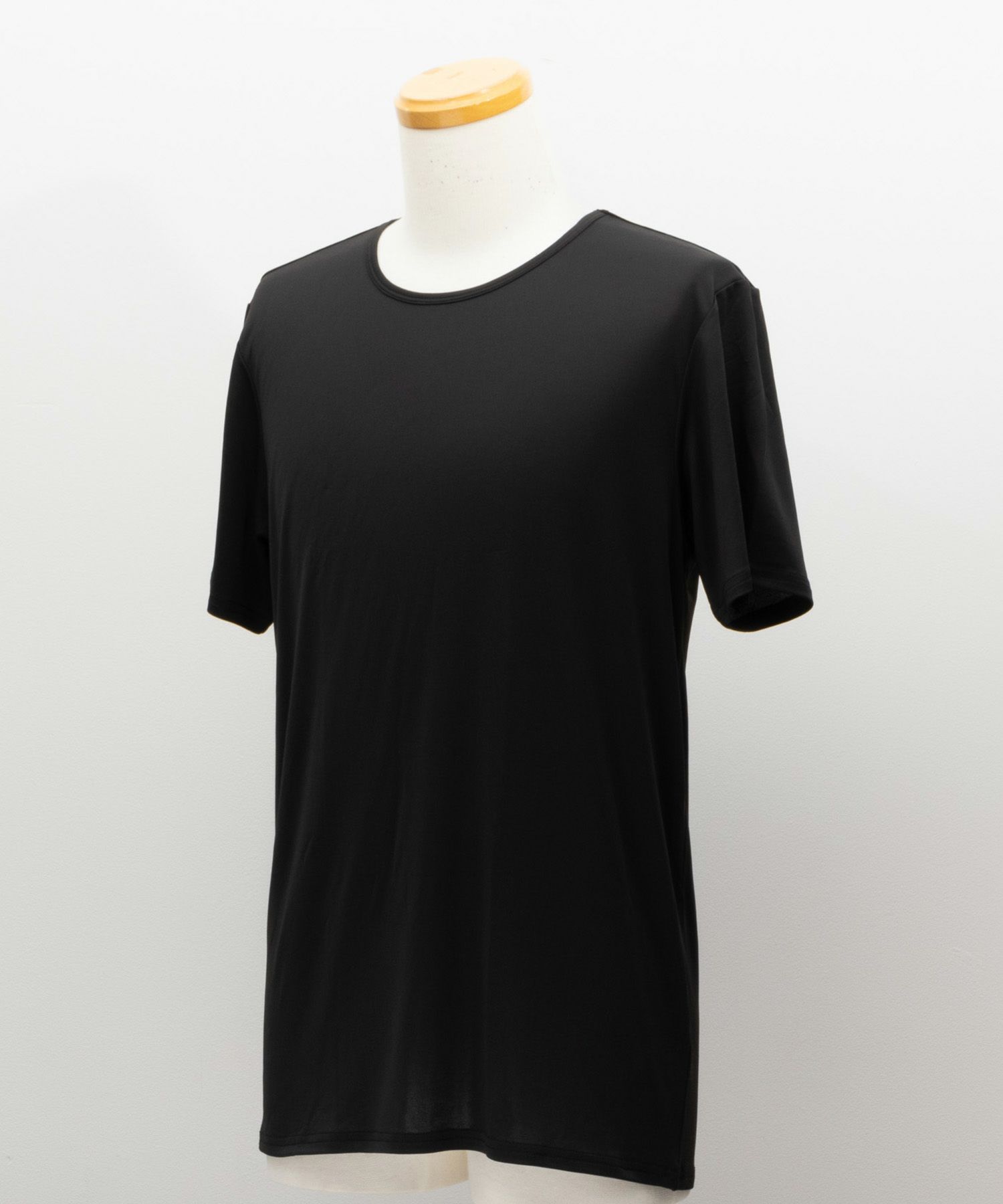 NAVY  SARARI クルーネック半袖インナー メンズ メール便 対応商品商品画像-1