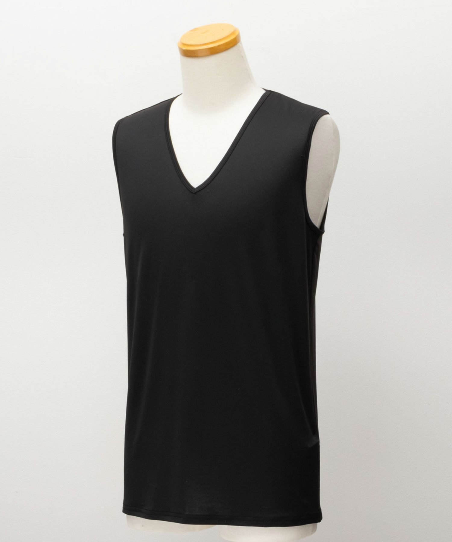 NAVY SARARI Vネックノースリーブ メンズ ネコポス 対応商品