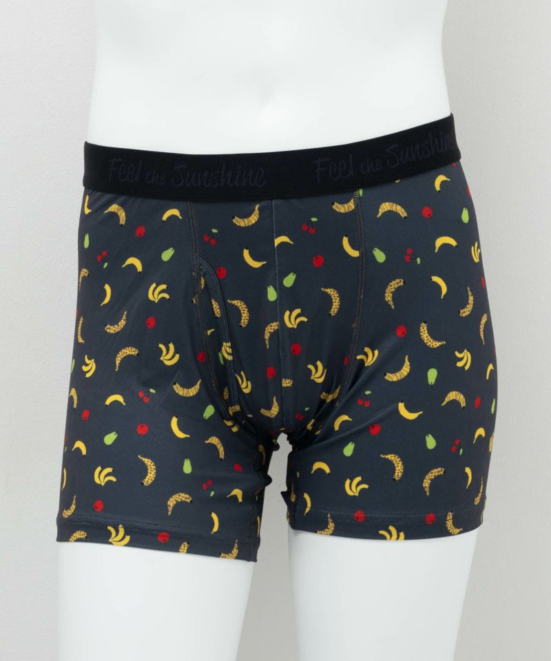 NAVY  メッシュボクサーパンツ フルーツ柄 メンズ ネコポス 対応商品商品画像-1