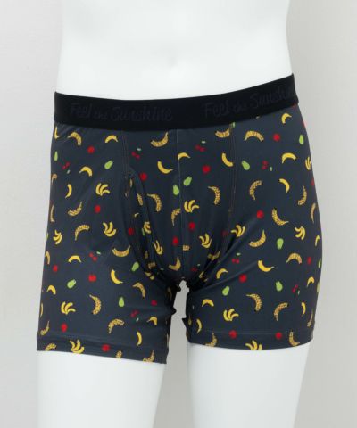 NAVY  メッシュボクサーパンツ フルーツ柄 メンズ ネコポス 対応商品
