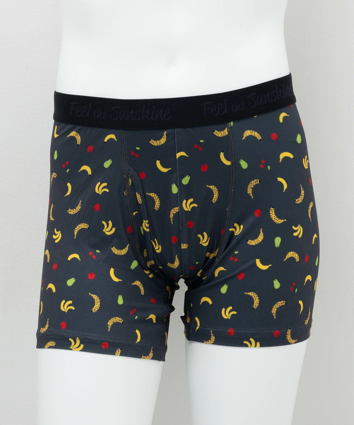 NAVY メッシュボクサーパンツ フルーツ柄 メンズ ネコポス 対応商品
