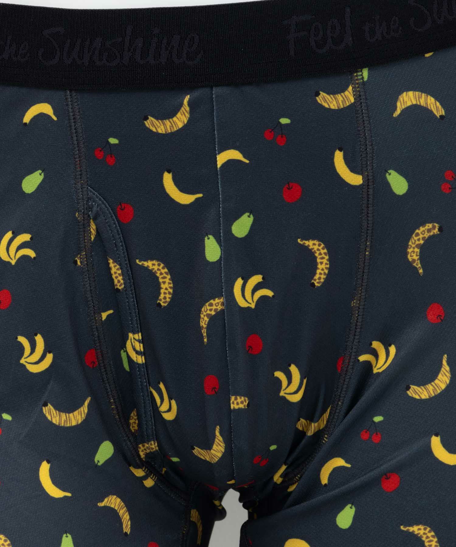 NAVY メッシュボクサーパンツ フルーツ柄 メンズ ネコポス 対応商品