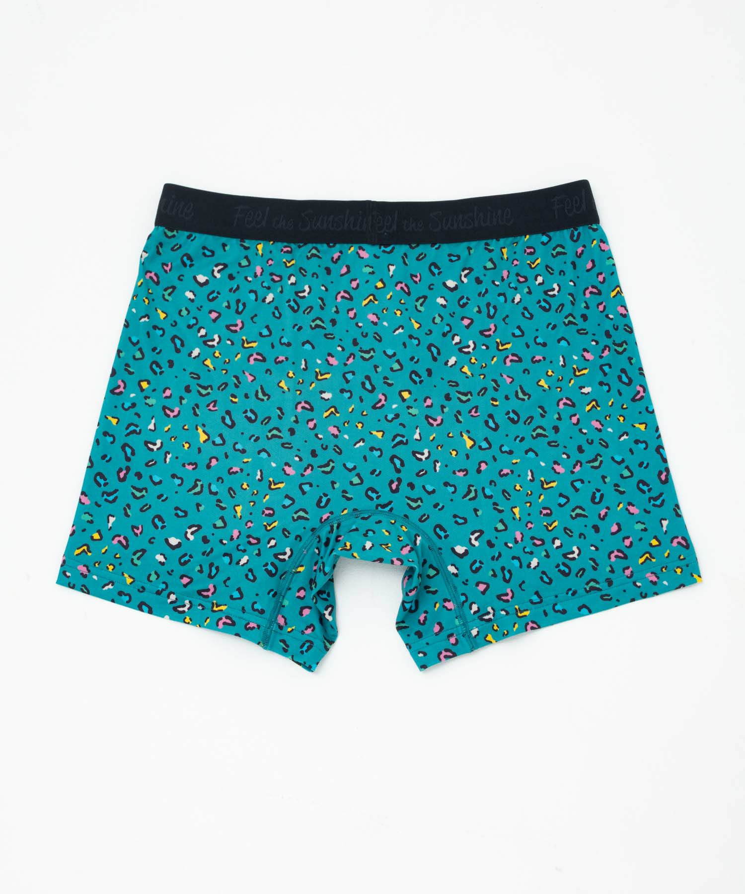 NAVY メッシュボクサーパンツ ヒョウ柄 メンズ ネコポス 対応商品