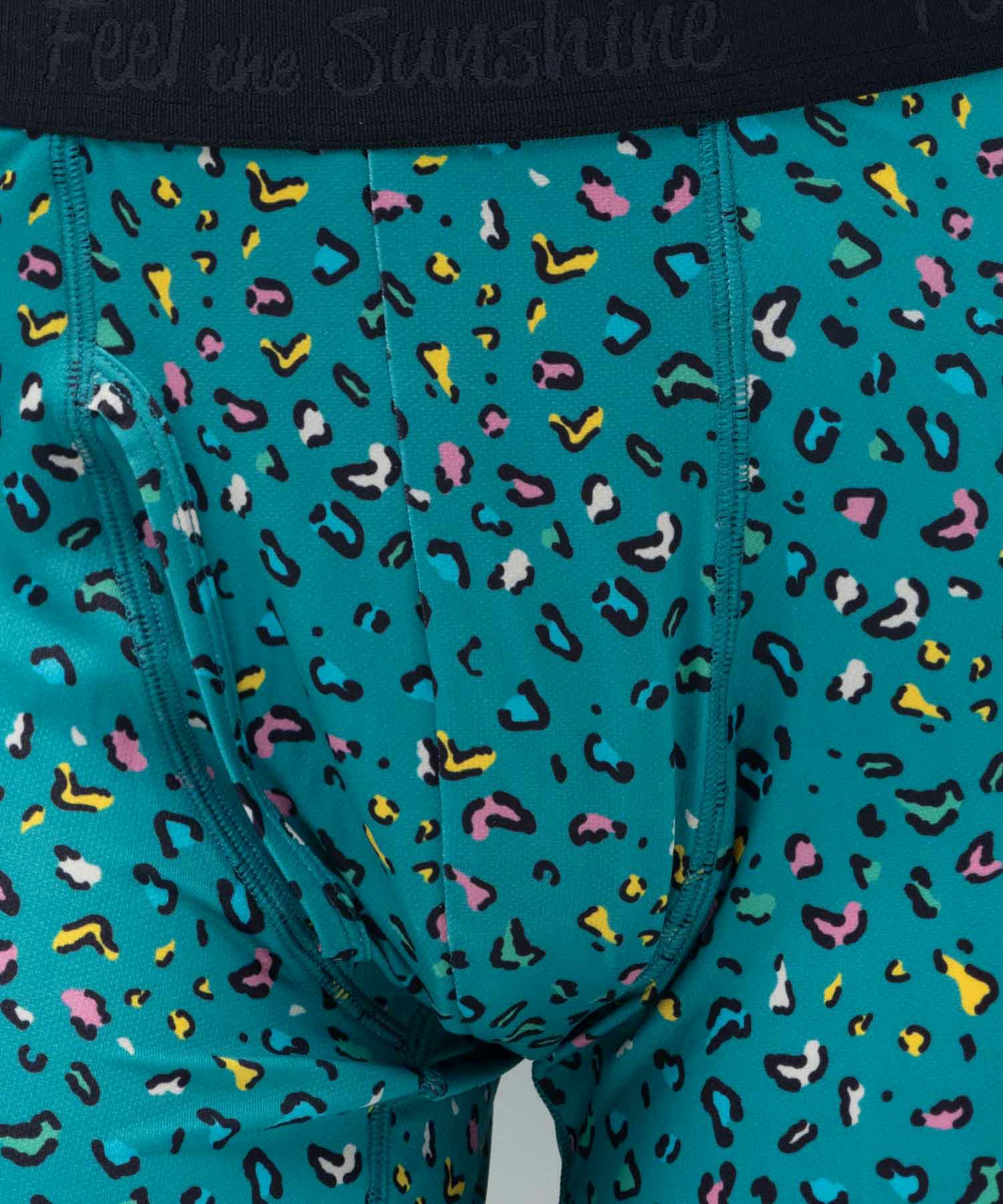 NAVY メッシュボクサーパンツ ヒョウ柄 メンズ ネコポス 対応商品