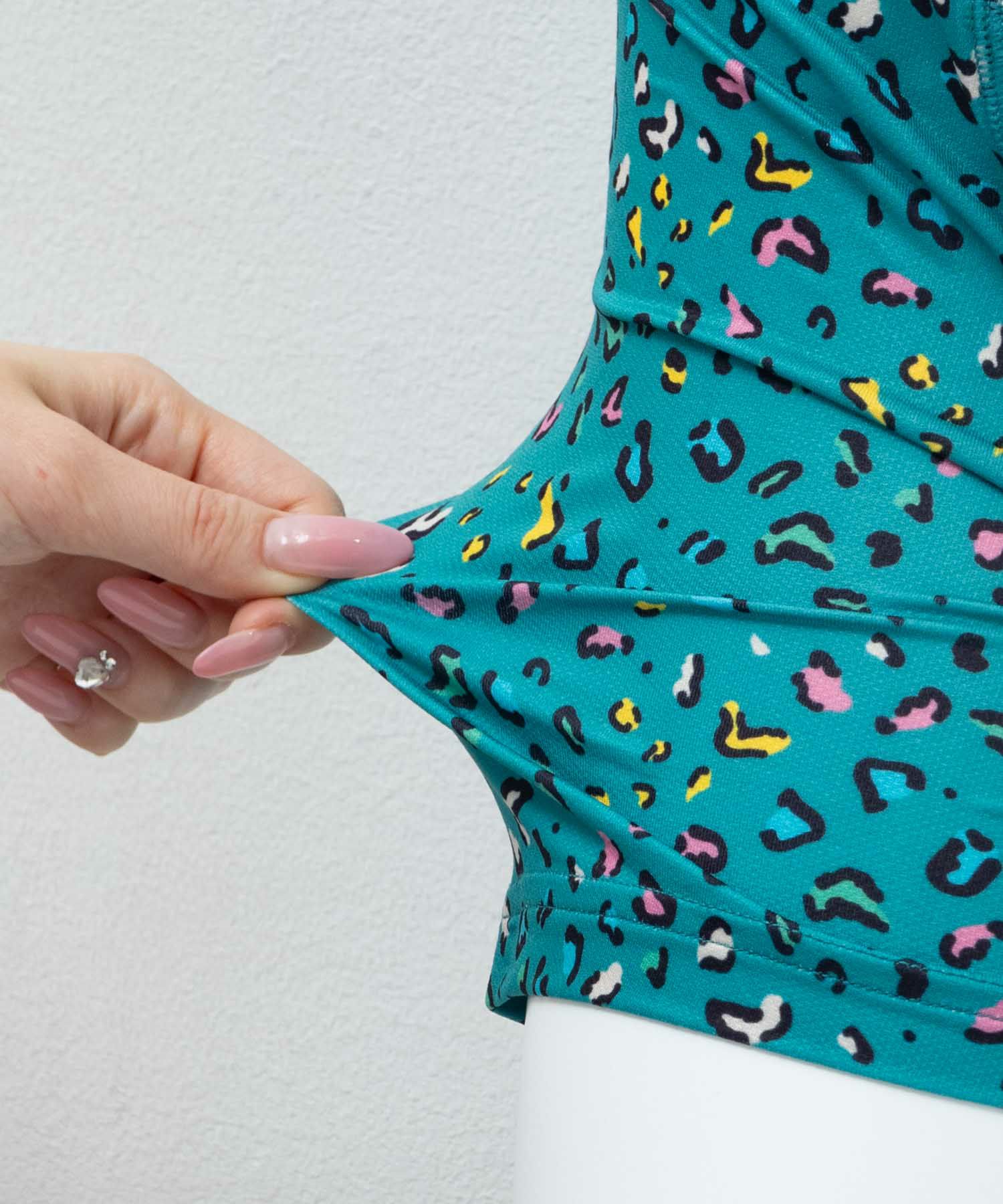 NAVY  メッシュボクサーパンツ ヒョウ柄 メンズ メール便 対応商品商品画像-8