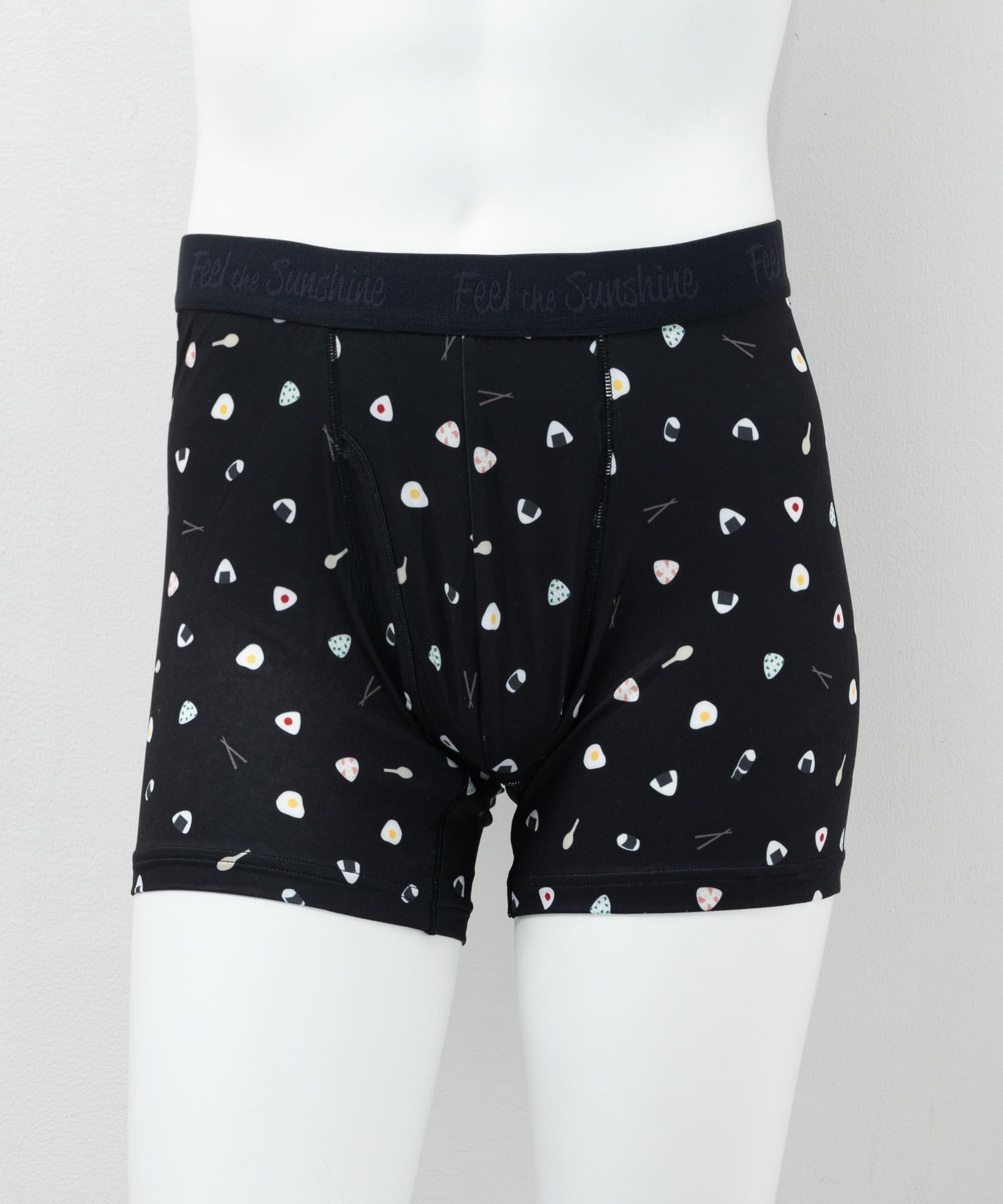 NAVY メッシュボクサーパンツ オニギリ柄 メンズ ネコポス 対応商品