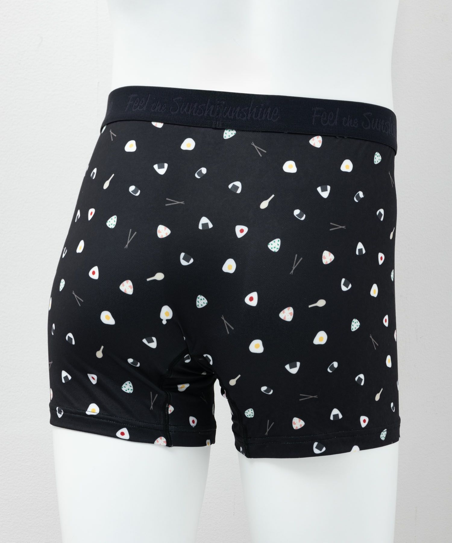 NAVY メッシュボクサーパンツ オニギリ柄 メンズ ネコポス 対応商品