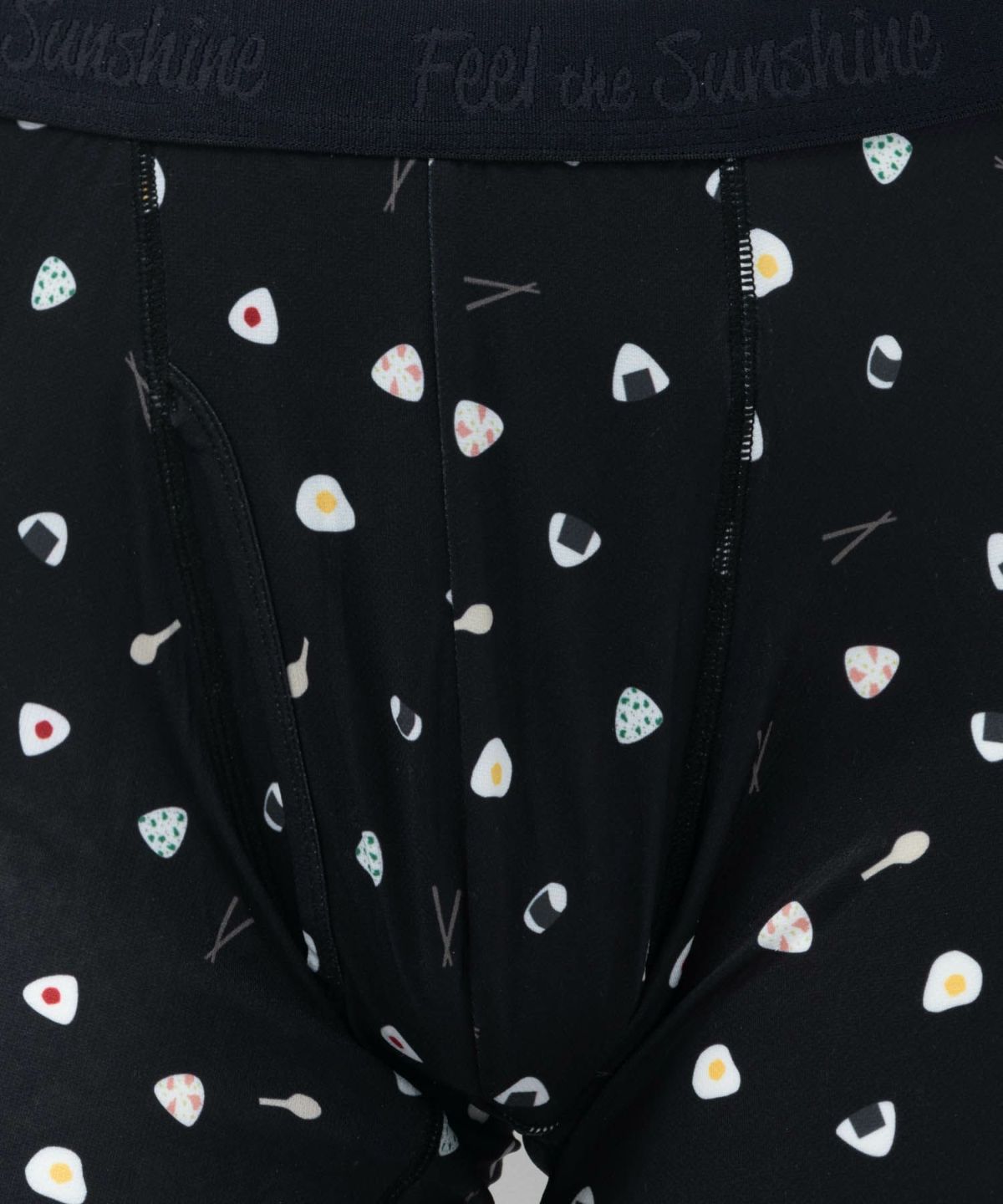 NAVY メッシュボクサーパンツ オニギリ柄 メンズ ネコポス 対応商品