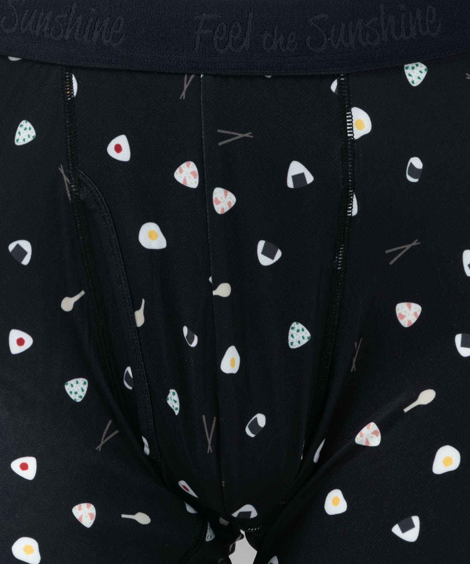 NAVY メッシュボクサーパンツ オニギリ柄 メンズ ネコポス 対応商品