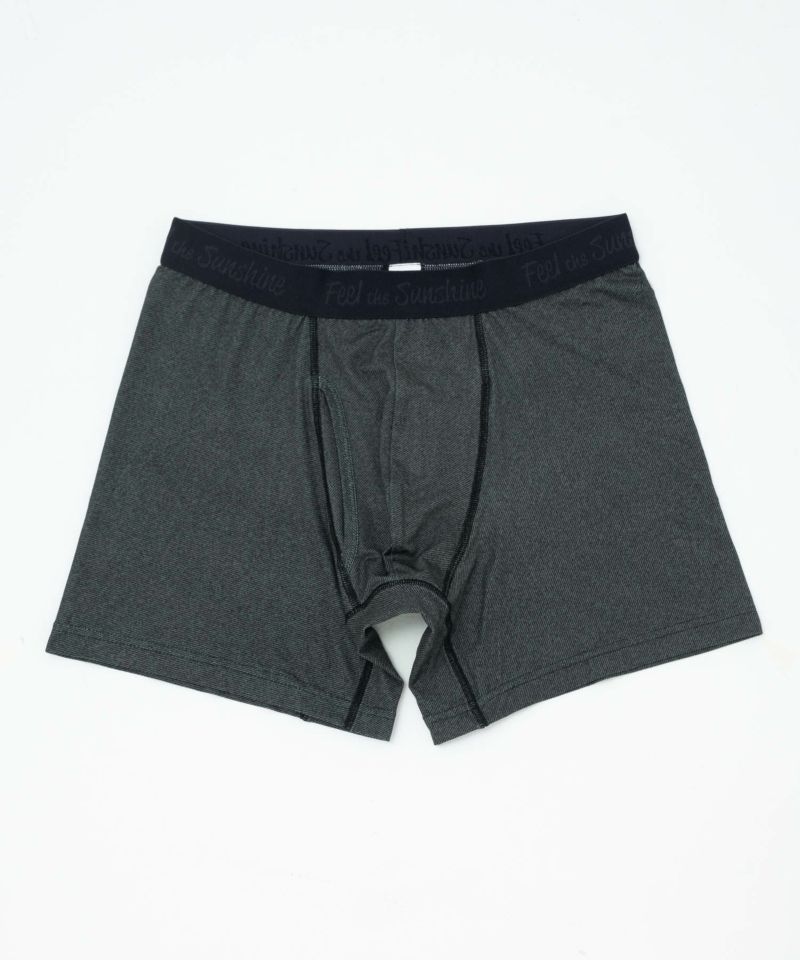 NAVY  メッシュボクサーパンツ デニム柄 メンズ メール便 対応商品商品画像-4