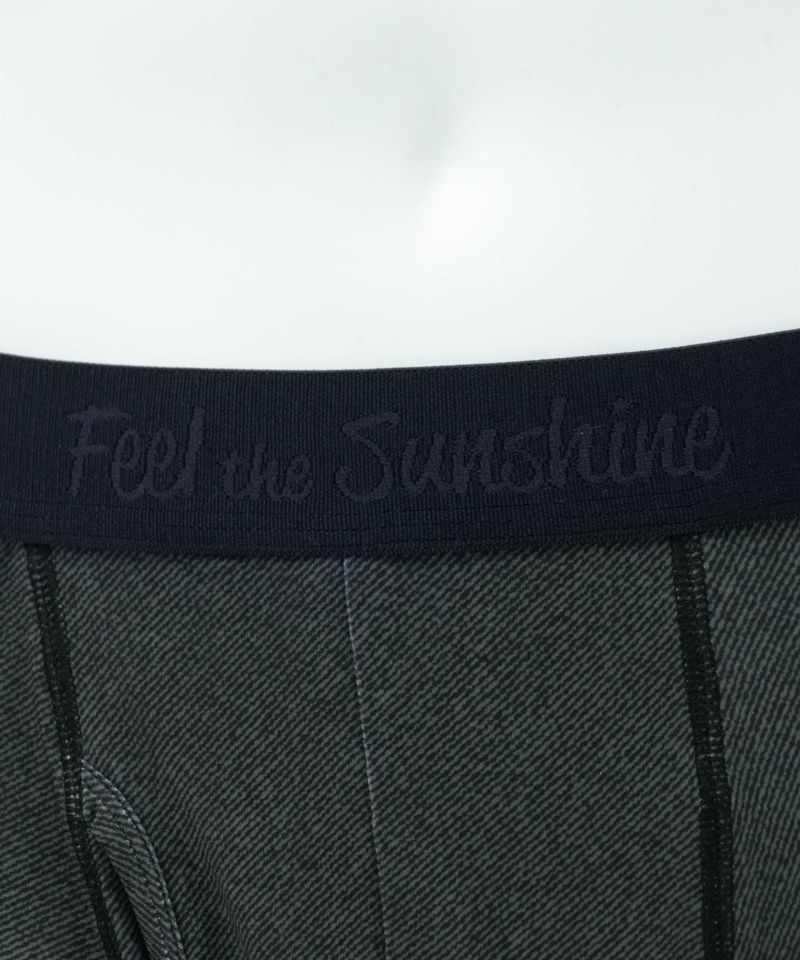 NAVY  メッシュボクサーパンツ デニム柄 メンズ メール便 対応商品商品画像-6