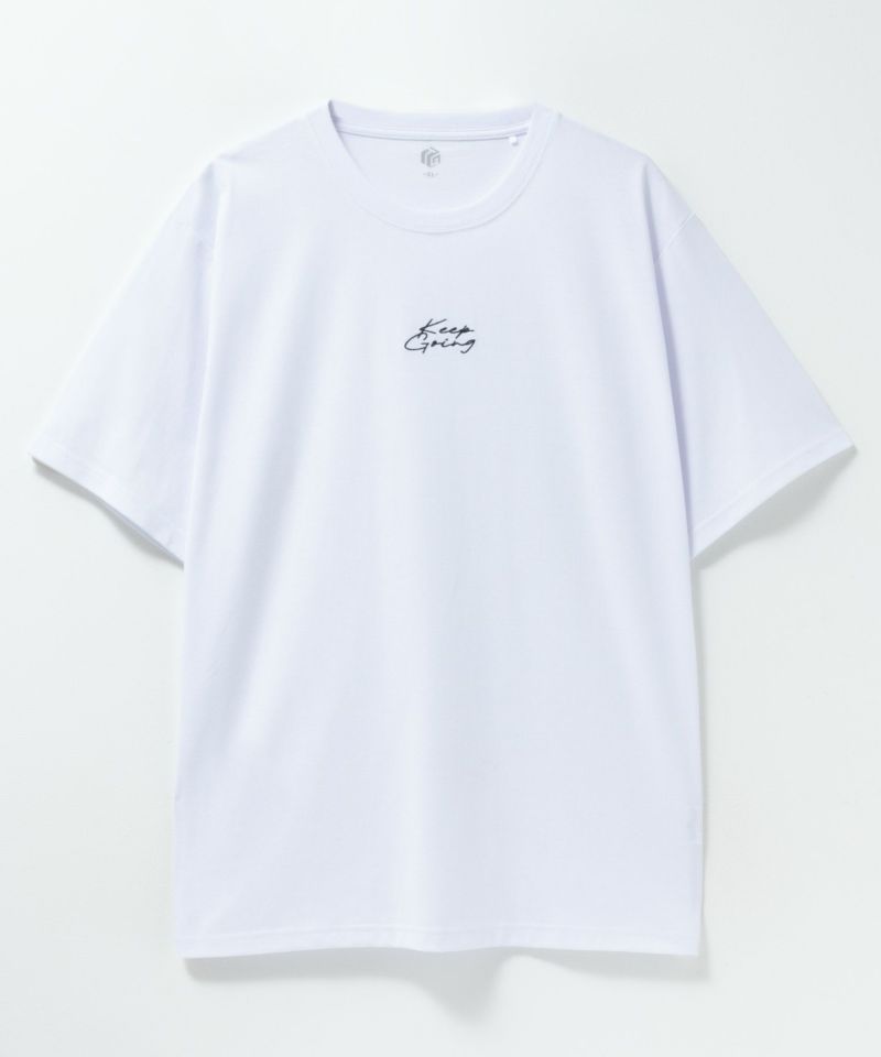 T-GRAPHICS  ワンポイント刺繍半袖Tシャツ メンズ ネコポス 対応商品商品画像-1