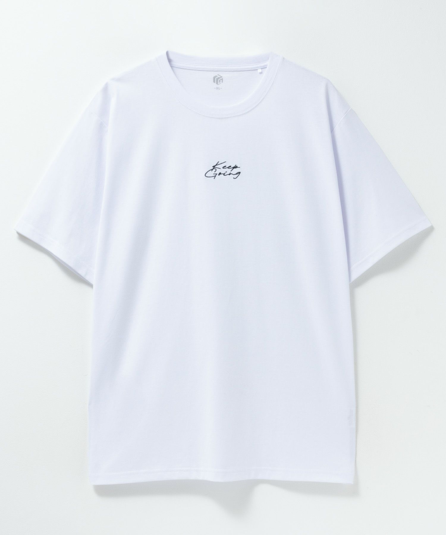 T-GRAPHICS ワンポイント刺繍半袖Tシャツ メンズ ネコポス 対応商品