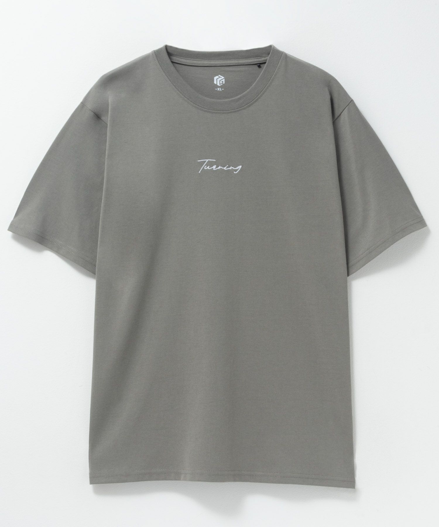 T-GRAPHICS ワンポイント刺繍半袖Tシャツ メンズ ネコポス 対応商品