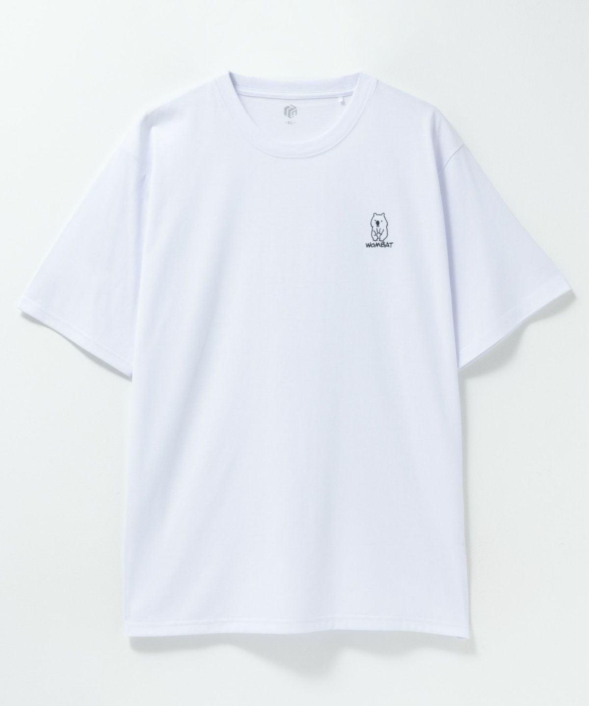 T-GRAPHICS アニマル刺繍半袖Tシャツ メンズ ネコポス 対応商品