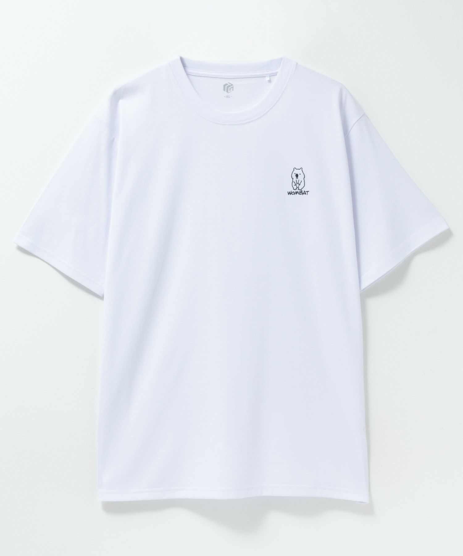 T-GRAPHICS アニマル刺繍半袖Tシャツ メンズ ネコポス 対応商品