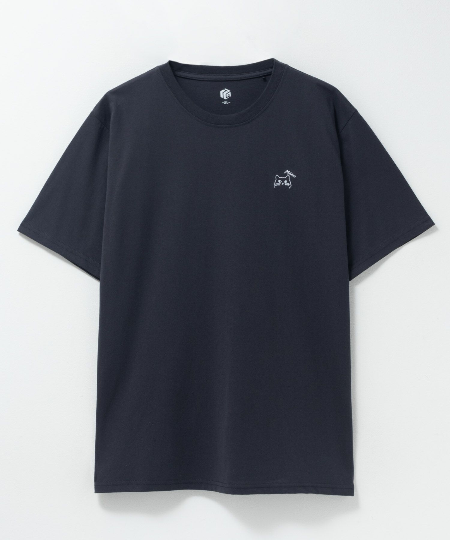 T-GRAPHICS アニマル刺繍半袖Tシャツ メンズ ネコポス 対応商品