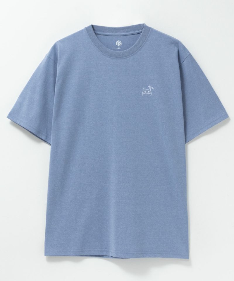 T-GRAPHICS  アニマル刺繍半袖Tシャツ メンズ メール便 対応商品商品画像-7