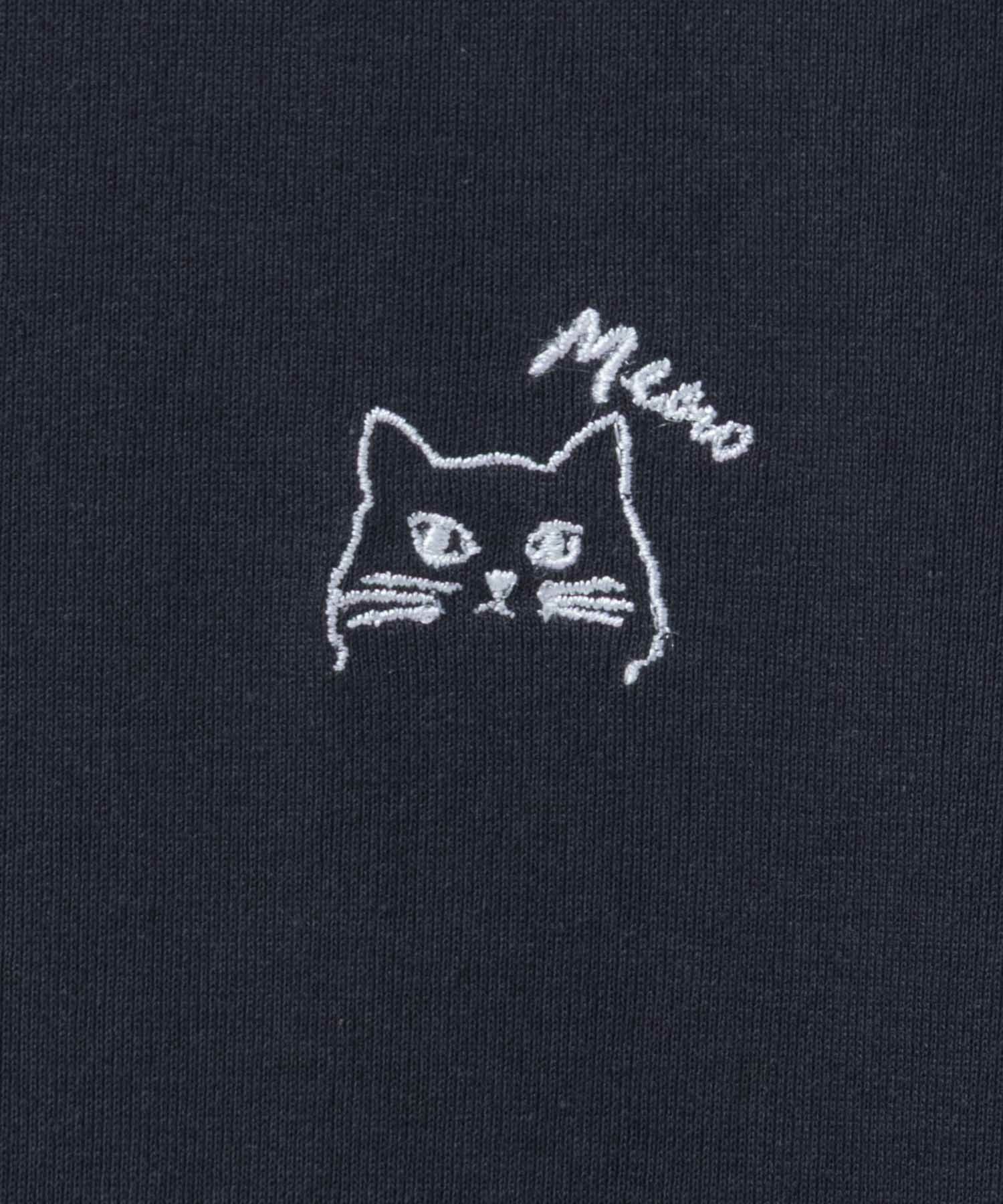 T-GRAPHICS アニマル刺繍半袖Tシャツ メンズ ネコポス 対応商品
