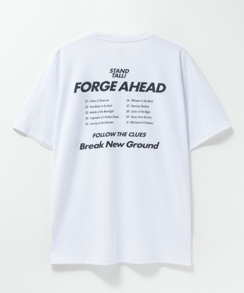 T-GRAPHICS  メッセージデザインプリント半袖Tシャツ メンズ メール便 対応商品商品画像-1