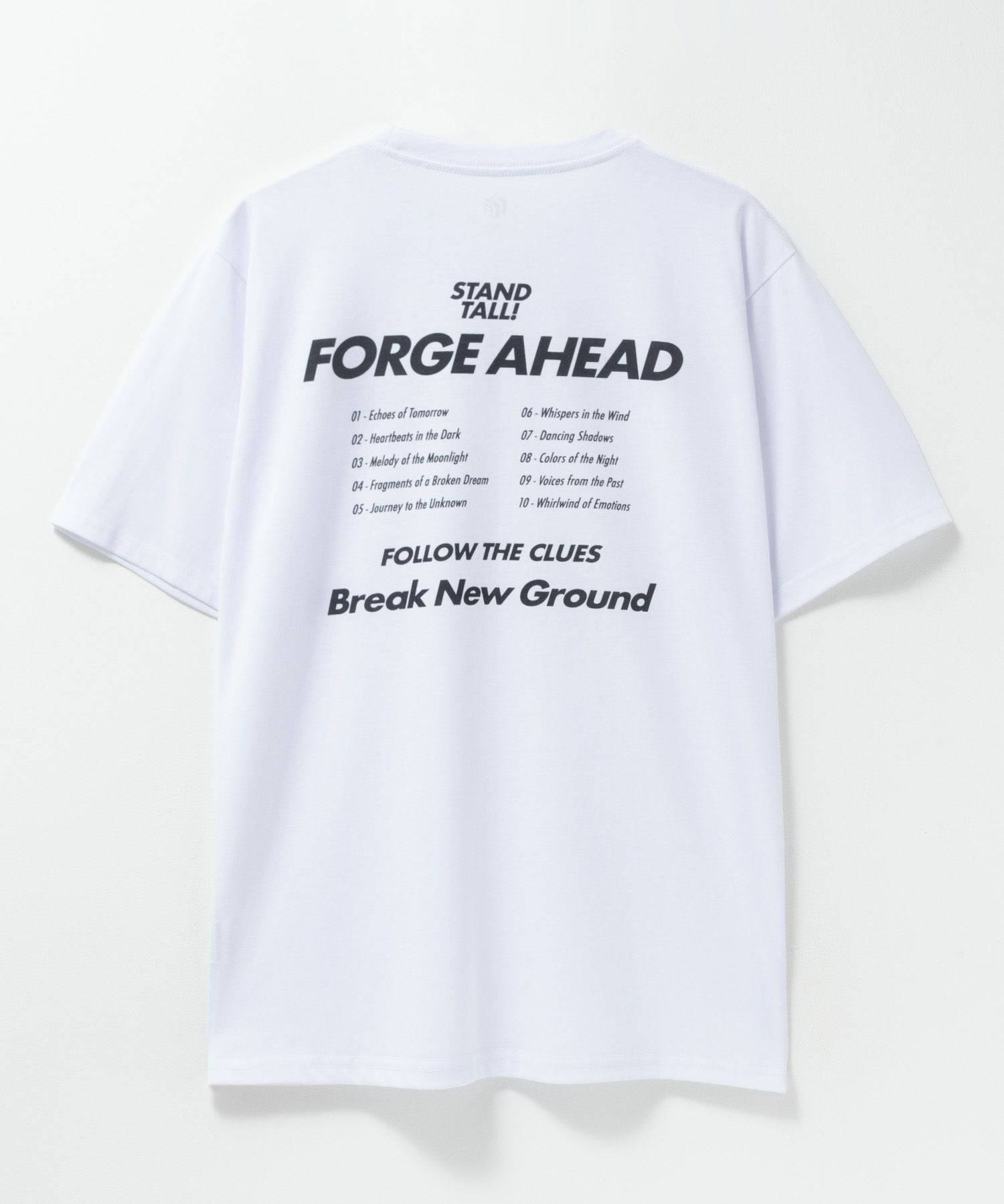 T-GRAPHICS  メッセージデザインプリント半袖Tシャツ メンズ メール便 対応商品商品画像-1