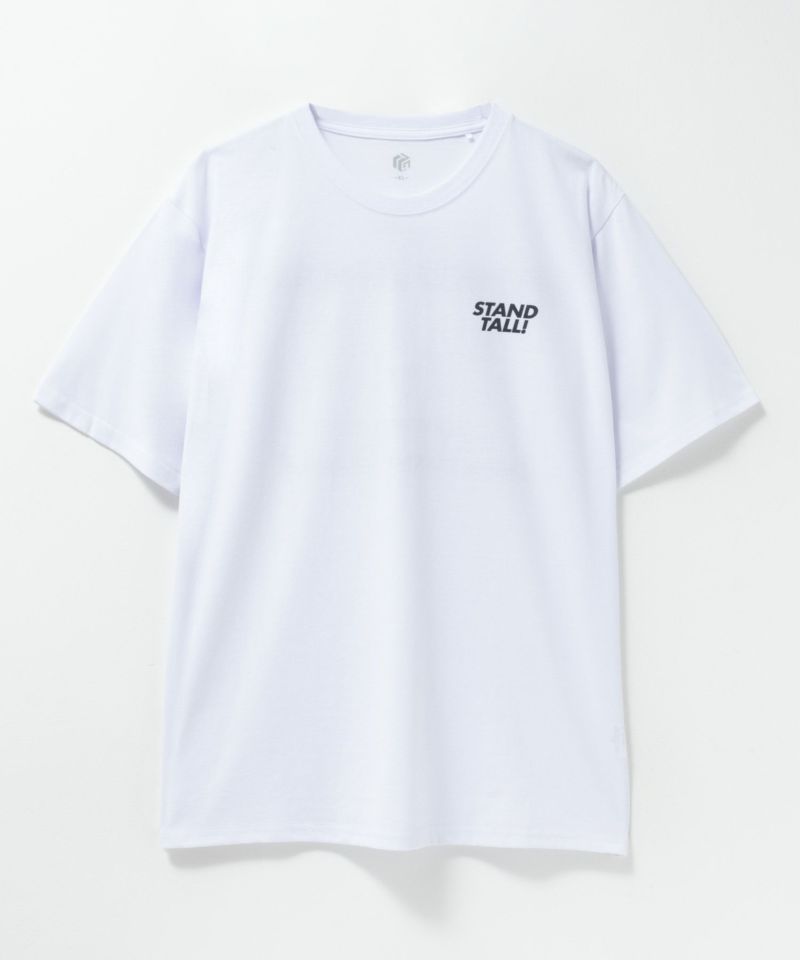 T-GRAPHICS  メッセージデザインプリント半袖Tシャツ メンズ ネコポス 対応商品商品画像-2