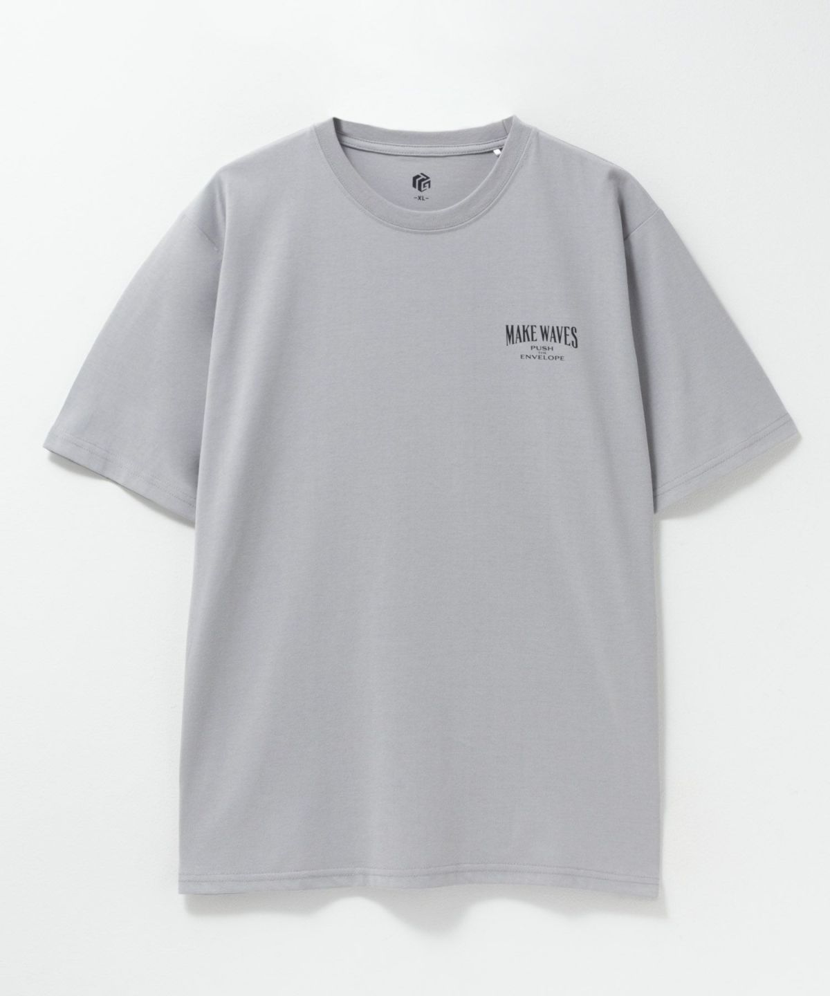 T-GRAPHICS メッセージデザインプリント半袖Tシャツ メンズ ネコポス 対応商品