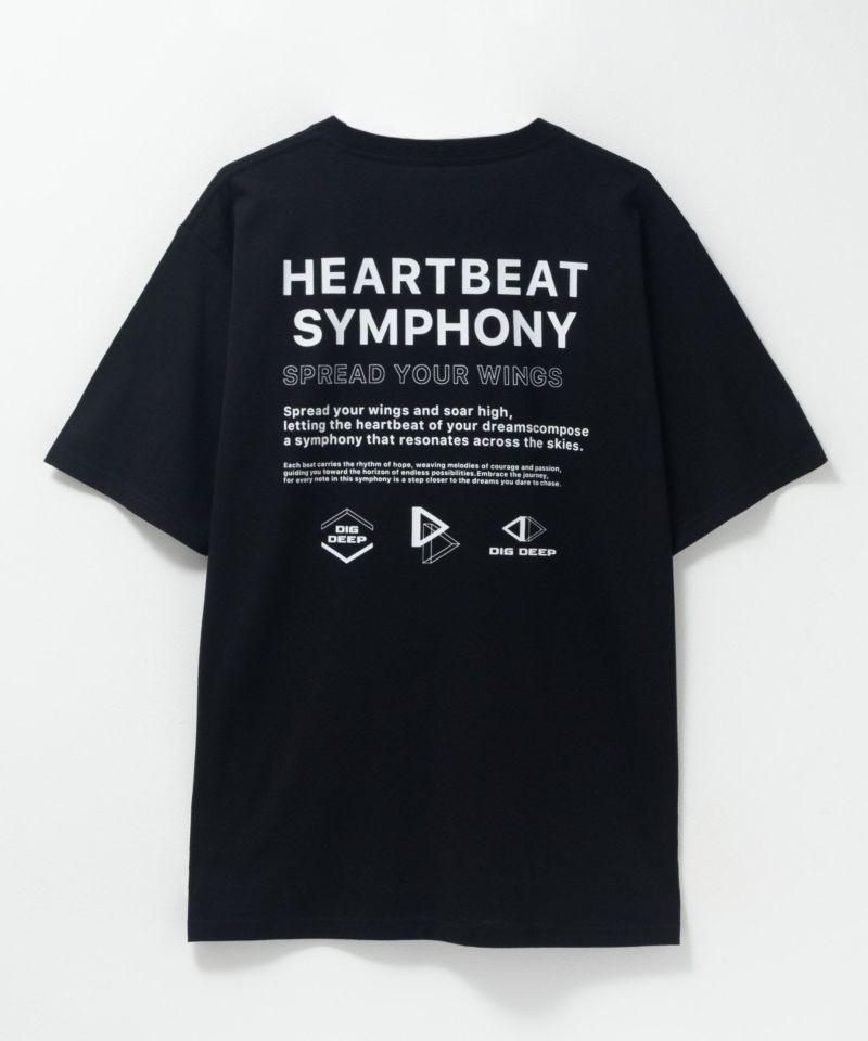 T-GRAPHICS  メッセージデザインプリント半袖Tシャツ メンズ メール便 対応商品商品画像-7