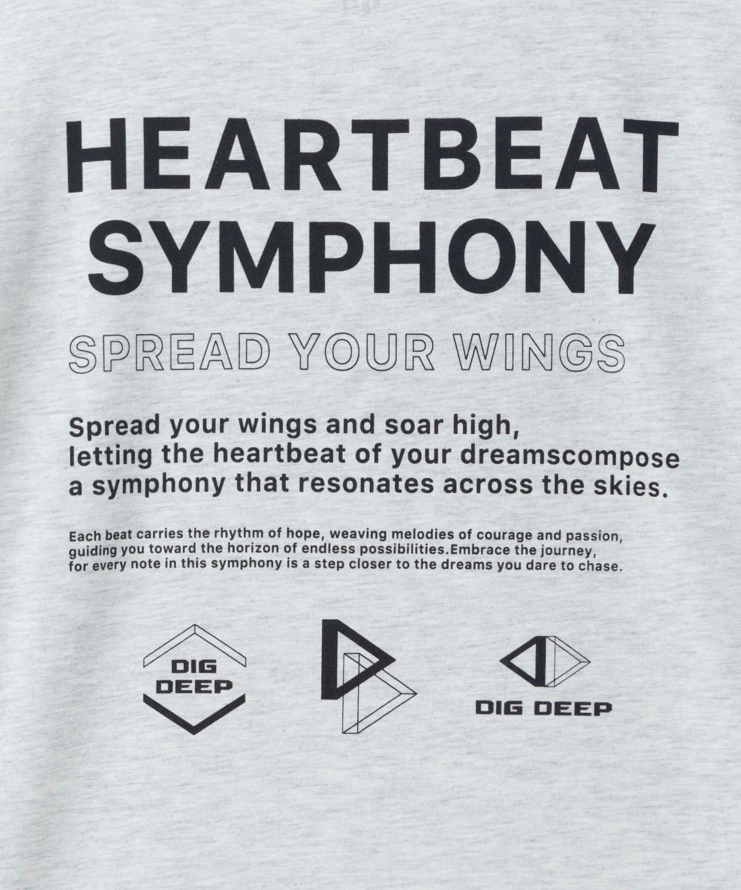 T-GRAPHICS  メッセージデザインプリント半袖Tシャツ メンズ メール便 対応商品商品画像-13