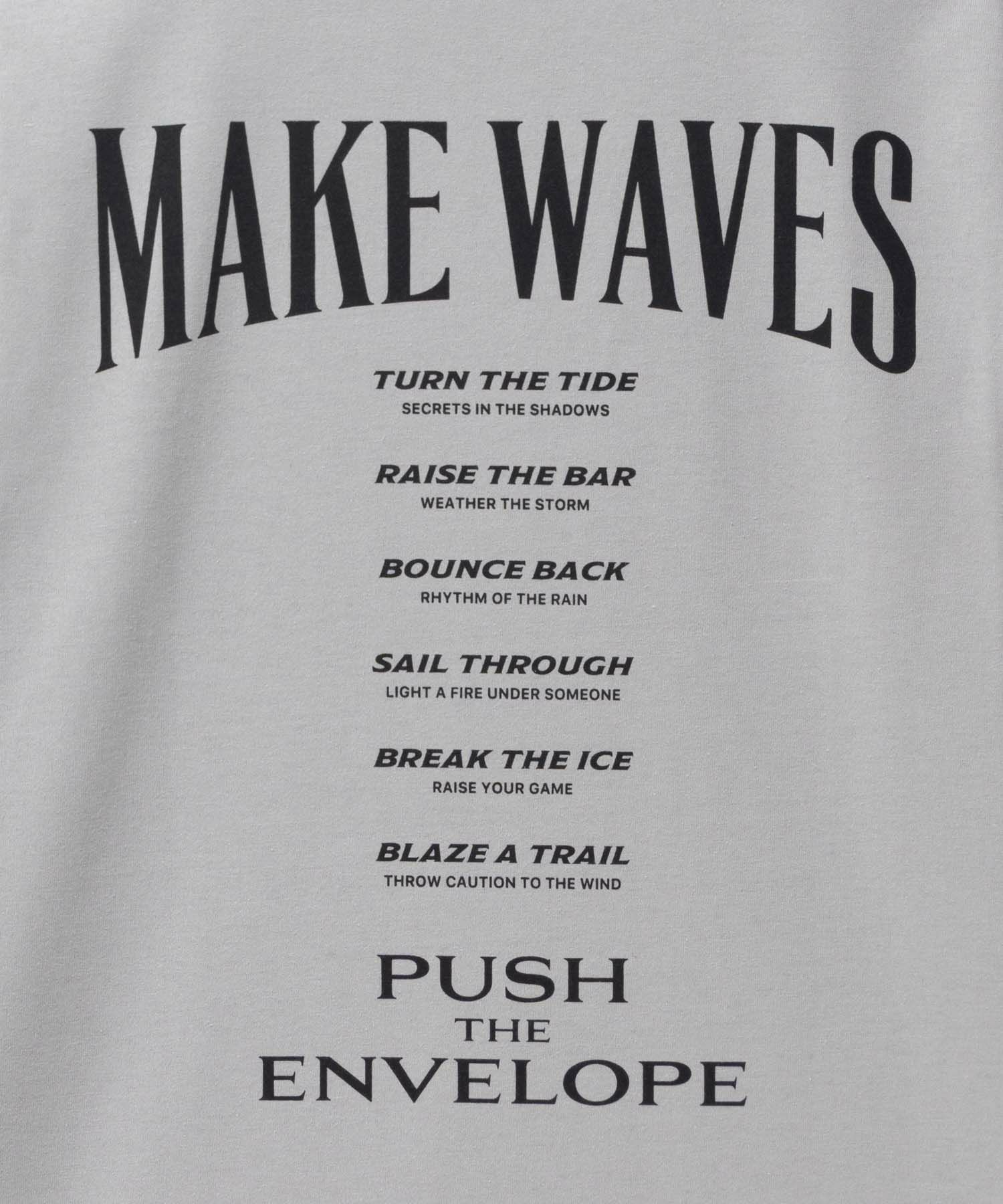 T-GRAPHICS メッセージデザインプリント半袖Tシャツ メンズ ネコポス 対応商品