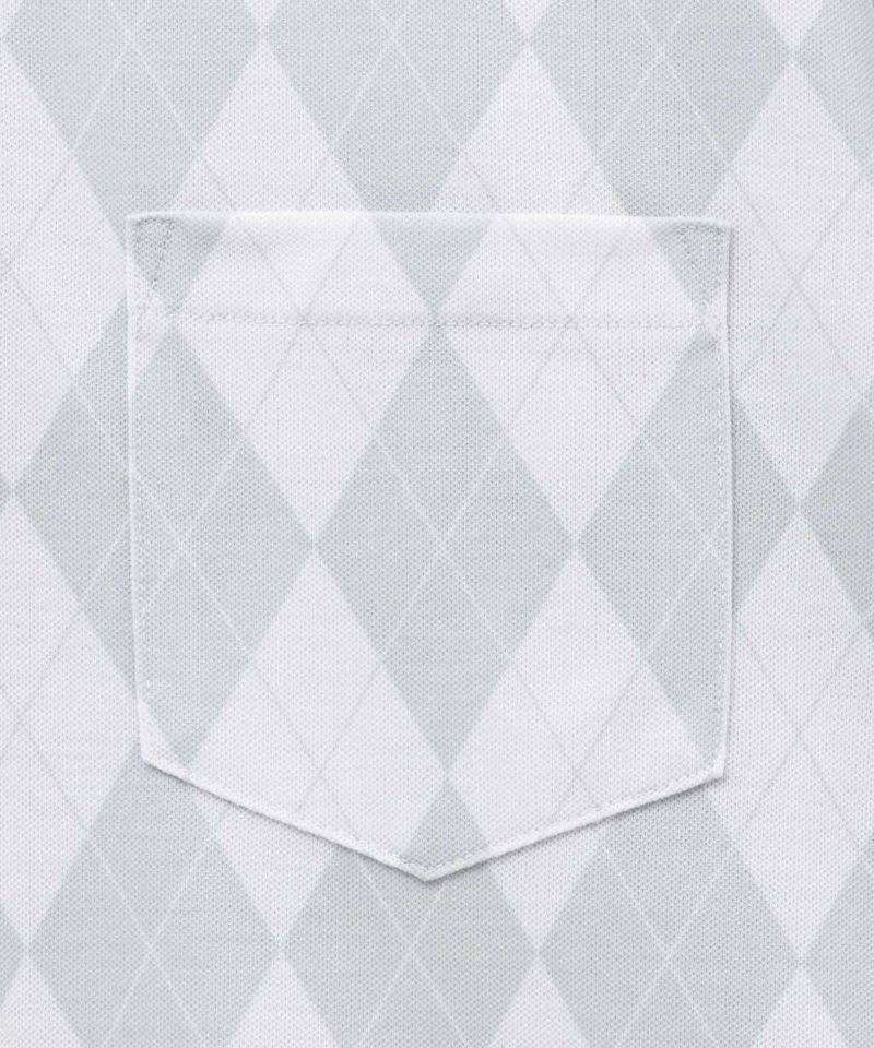 NAVY アーガイル柄カットポロシャツ メンズ商品画像-13