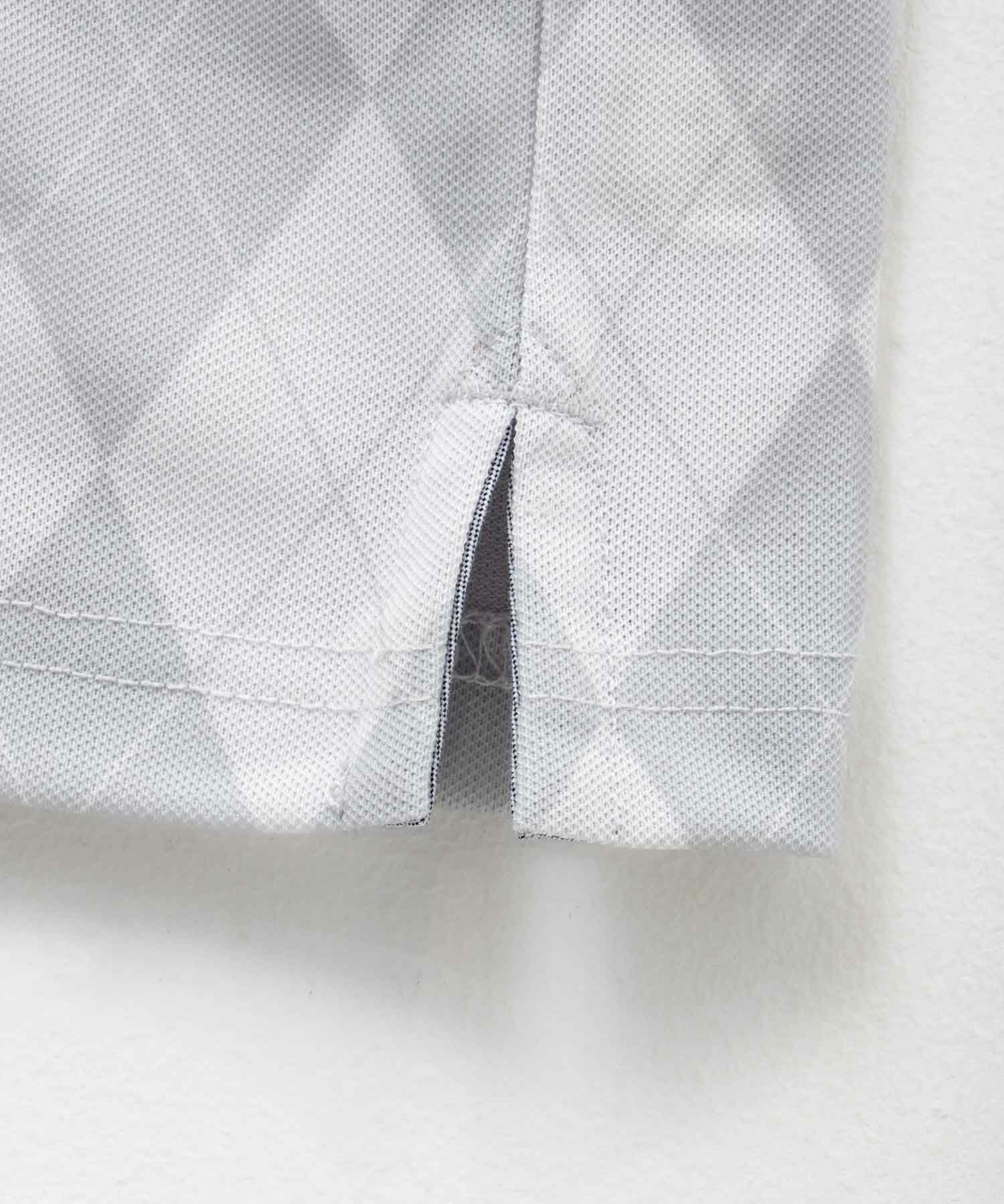 NAVY  アーガイル柄カットポロシャツ メンズ商品画像-14