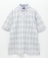 NAVY アーガイル柄カットポロシャツ メンズ商品サムネイル-15