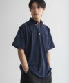NAVY 小紋柄カットポロシャツ メンズ商品サムネイル-1