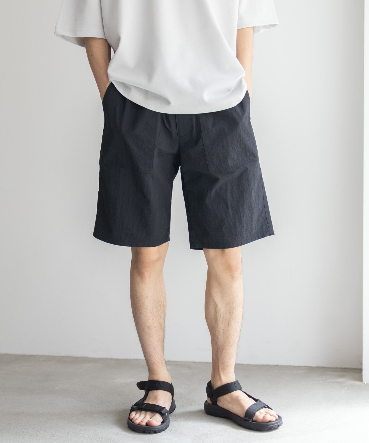 NAVY  アクティブショートパンツ メンズ商品サムネイル-1