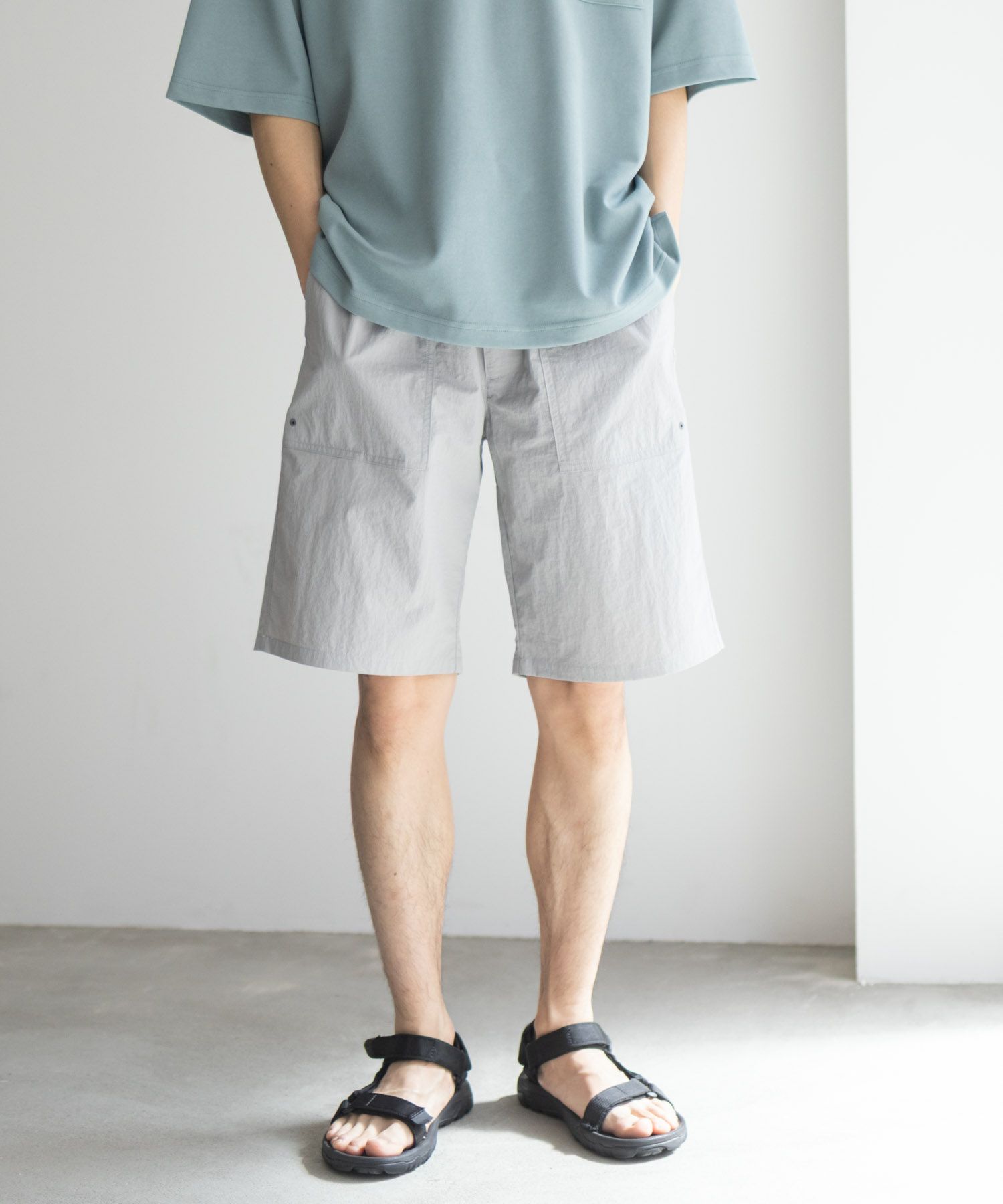 NAVY アクティブショートパンツ メンズ