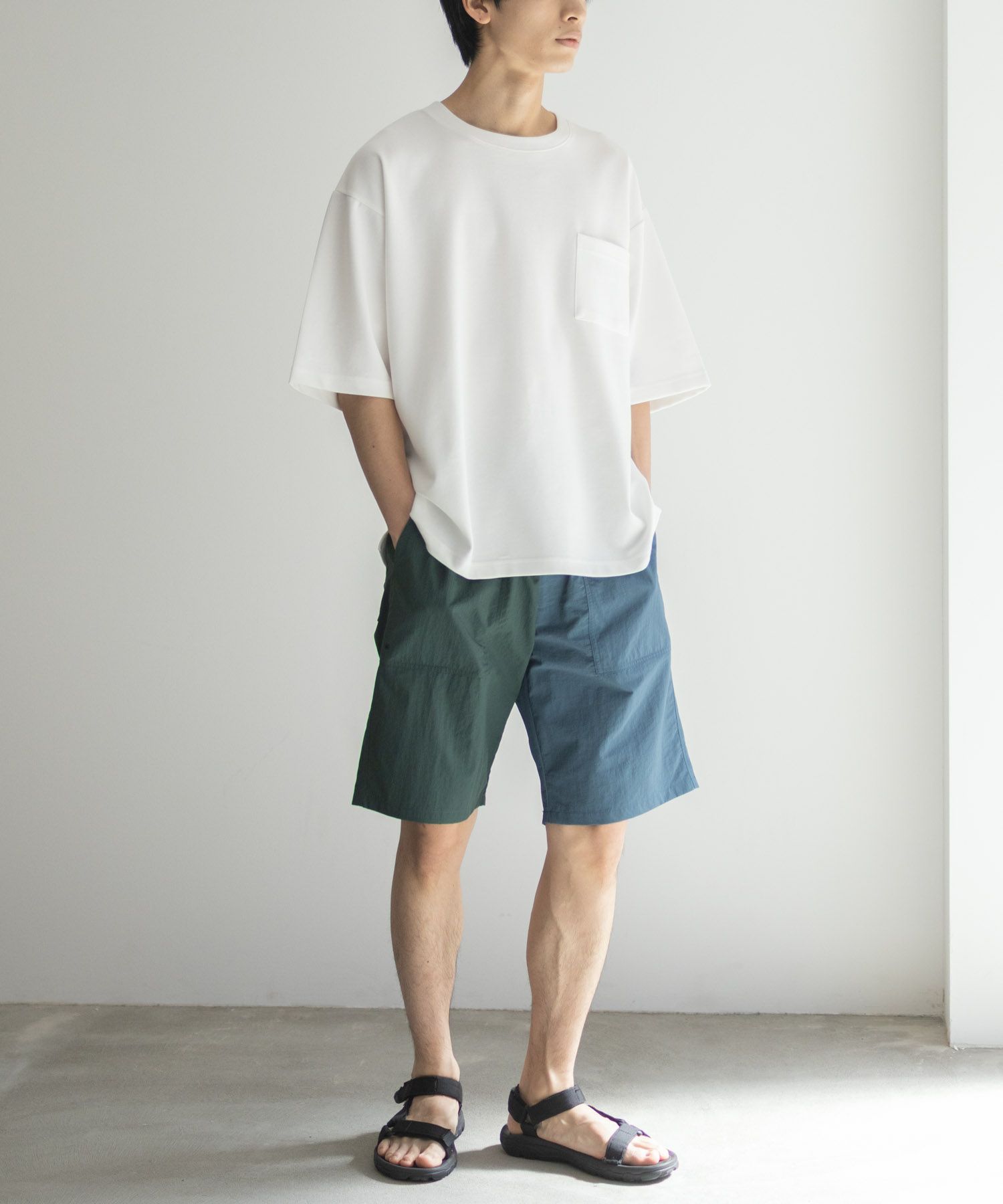 NAVY  アクティブショートパンツ メンズ商品サムネイル-17