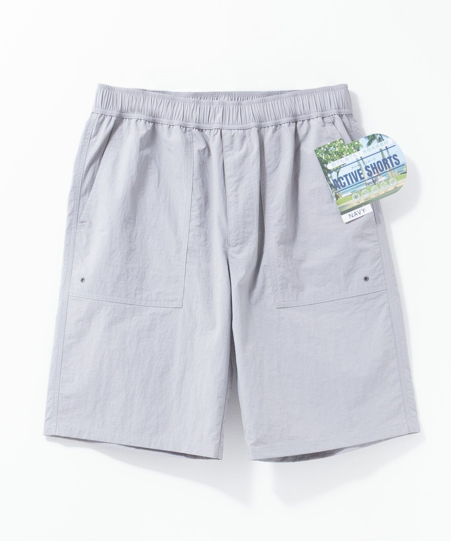 NAVY アクティブショートパンツ メンズ