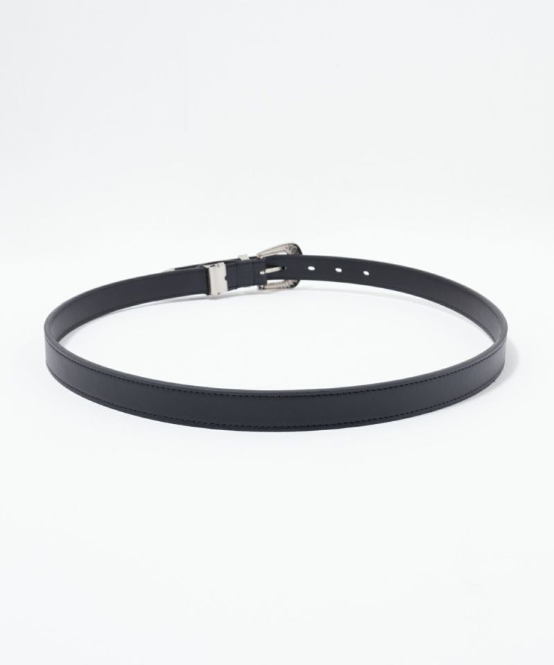 25mmウエスタン3点尾錠バックルベルト メンズ商品画像-3