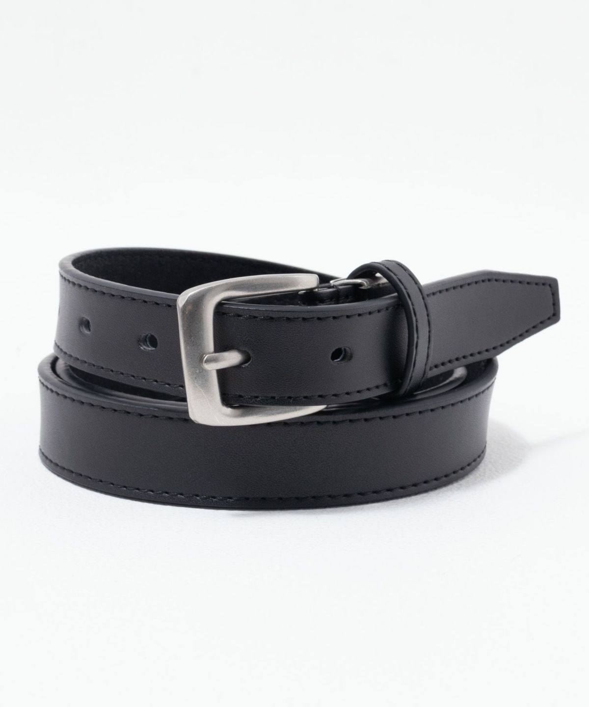 25mmエシカルレザー無地ベルト メンズ