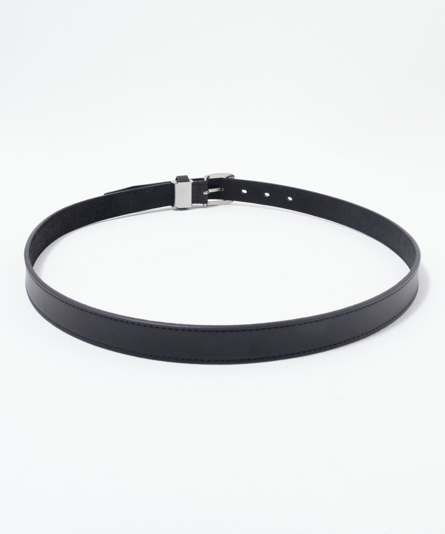 25mmエシカルレザー無地ベルト メンズ