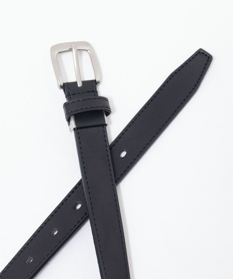 25mmエシカルレザー無地ベルト メンズ商品画像-5