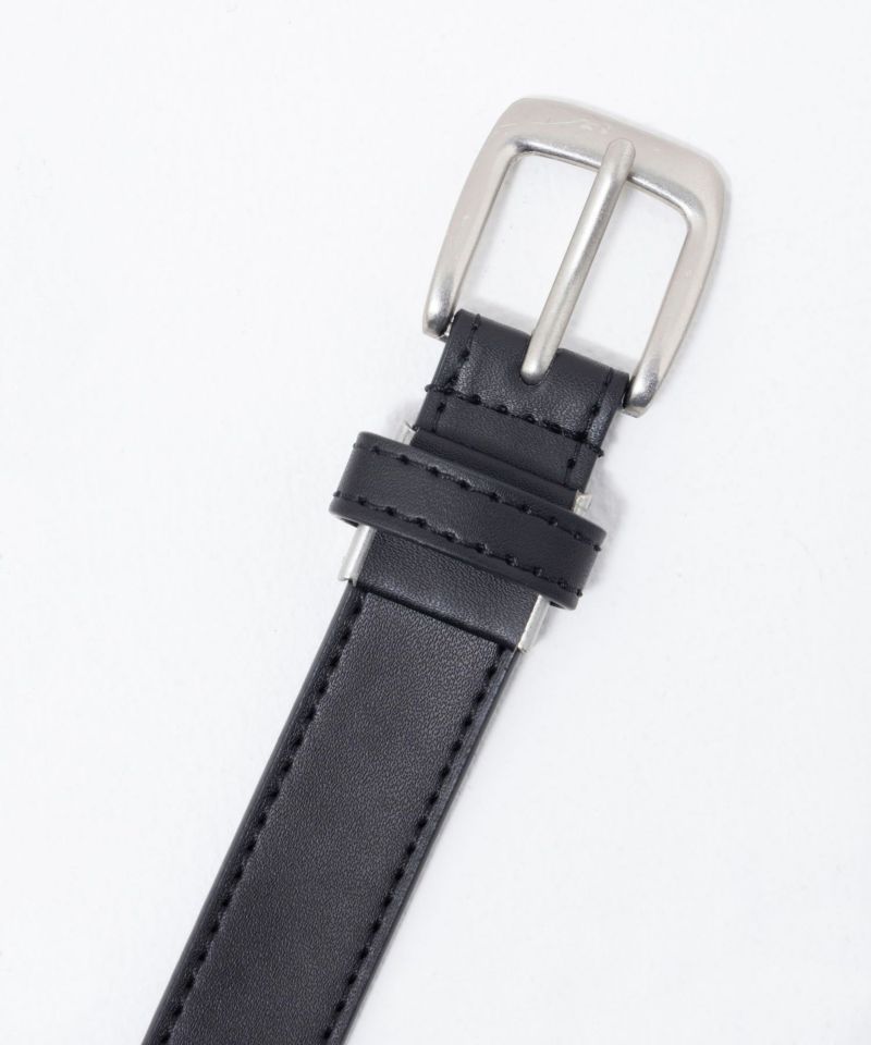 25mmエシカルレザー無地ベルト メンズ商品画像-6