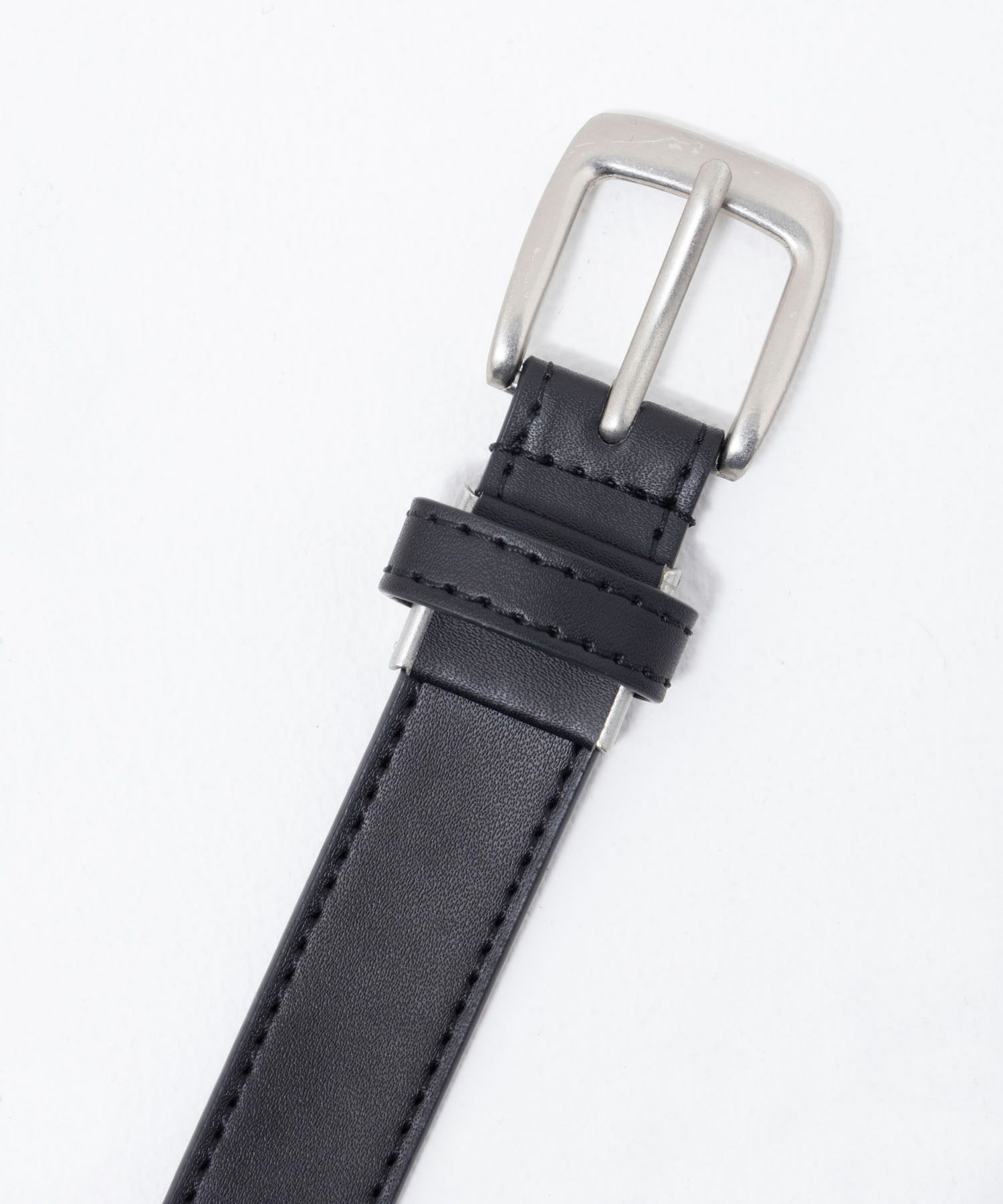 25mmエシカルレザー無地ベルト メンズ商品サムネイル-6
