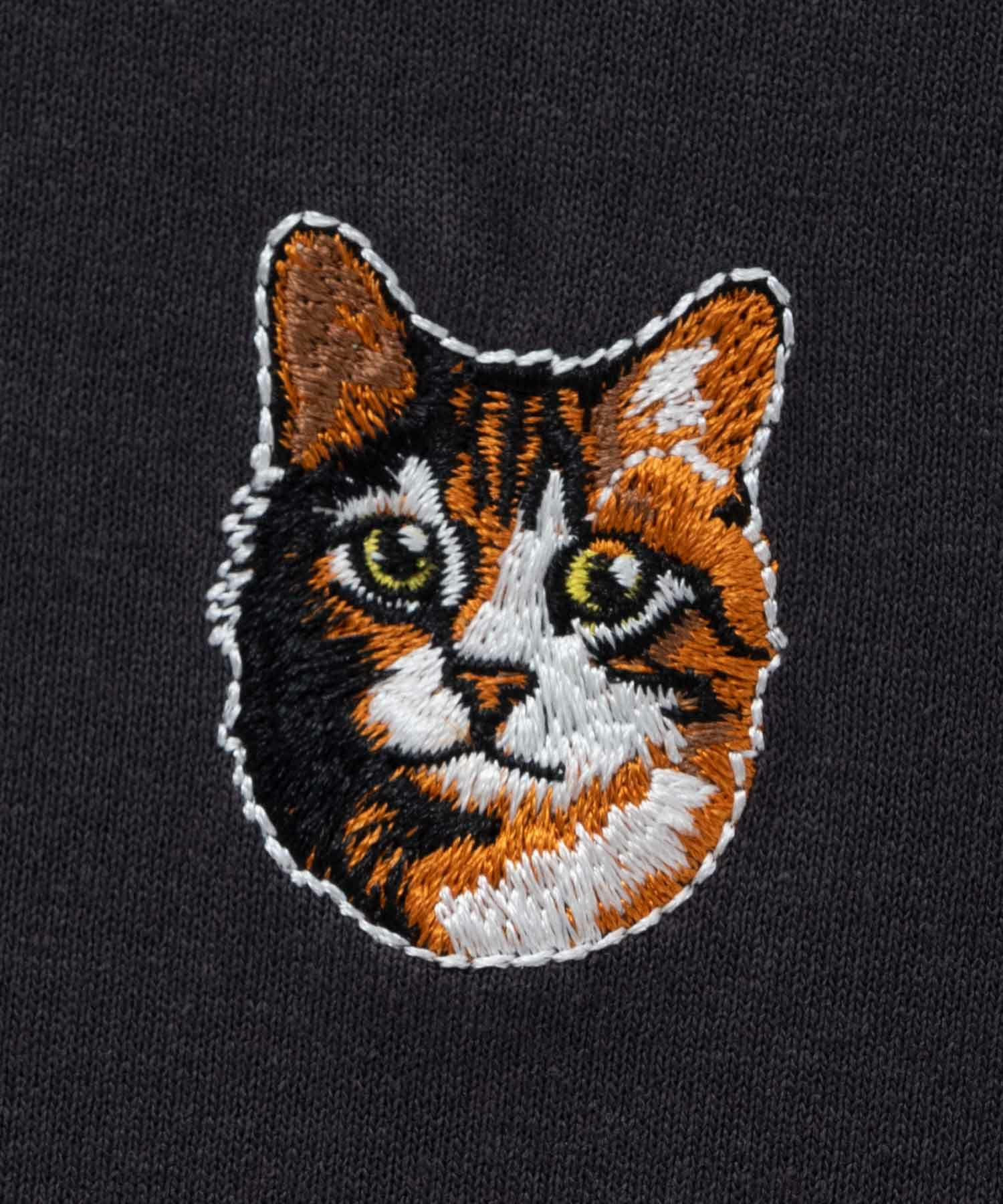 nAvy  ネコ刺繍Tシャツ レディース メール便 対応商品商品画像-27