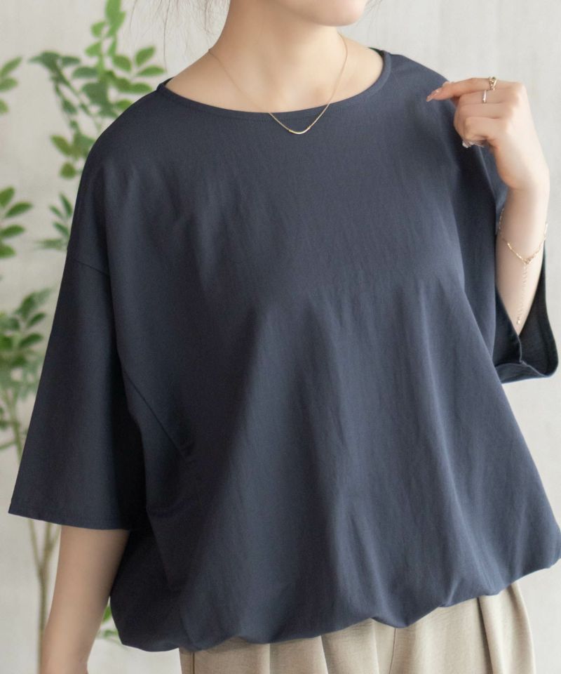 nAvy  SARARI 裾スピンドルTシャツ レディース メール便 対応商品商品画像-6