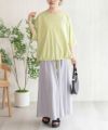nAvy  SARARI 裾スピンドルTシャツ レディース メール便 対応商品商品サムネイル-18